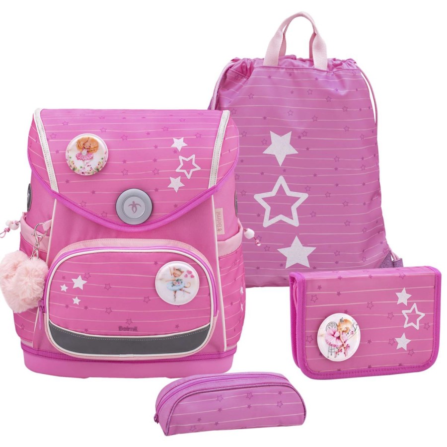 belmil premium schulranzen set compact plus candy