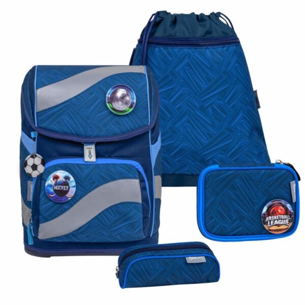 belmil schulranzen set smarty 2023 blue motion fuer jungen ab 1 klasse