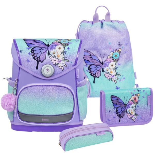 premium schulranzen set compact plus serenity