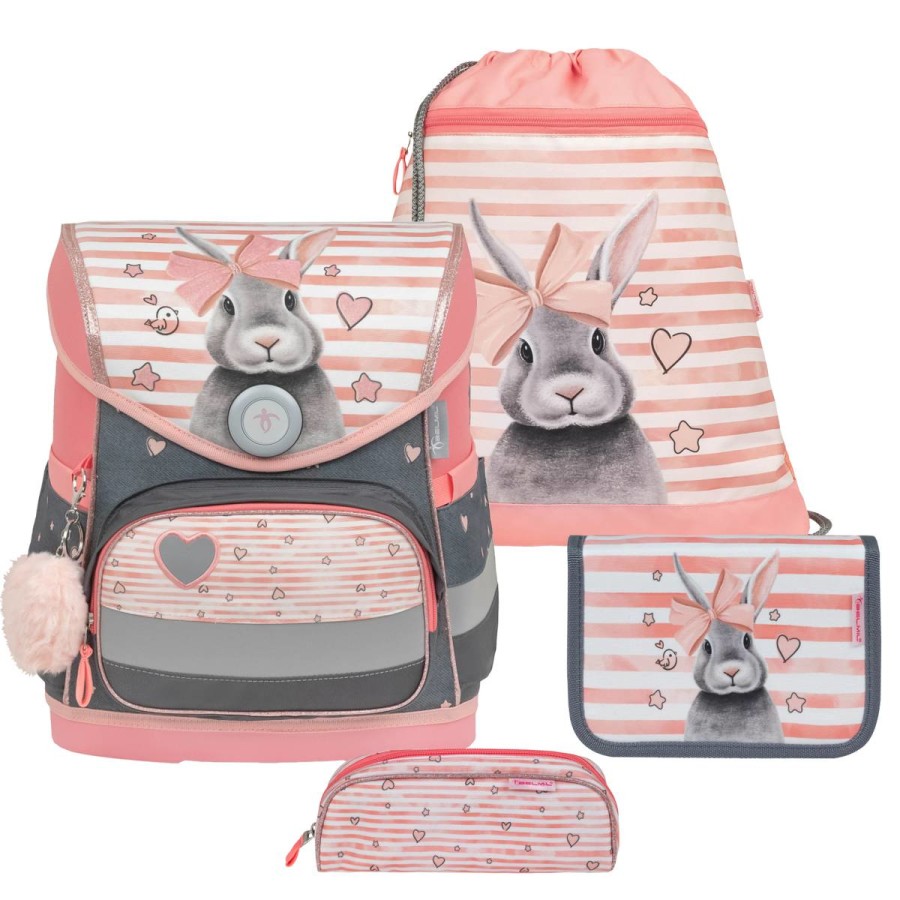 schulranzen set compact 4tlg haeschen little bunnies