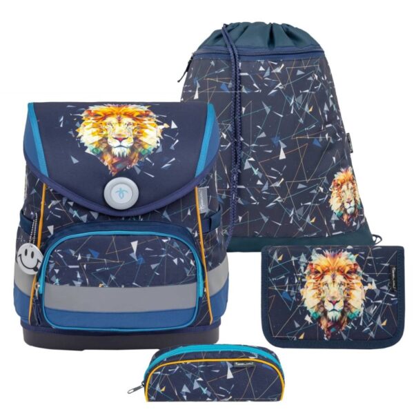 schulranzen set compact 4tlg loewe lion