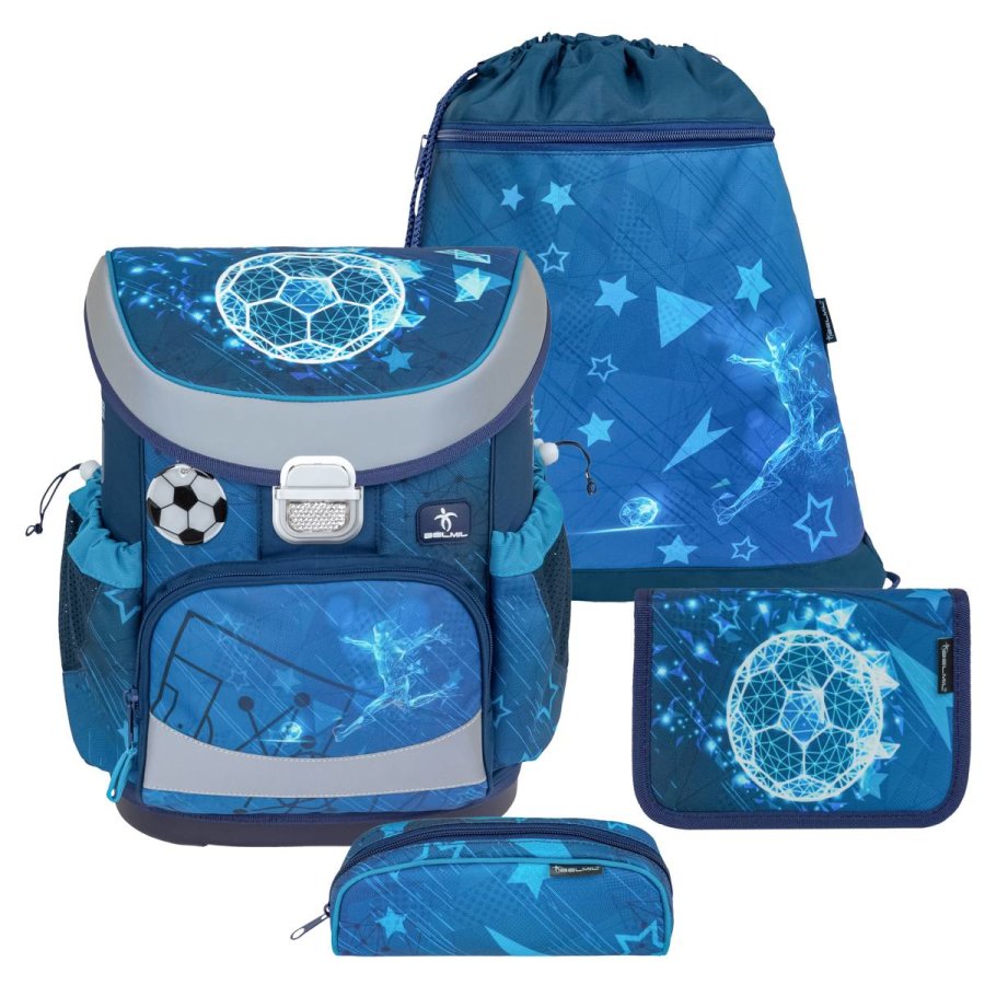 schulranzen set mini fit 4tlg fussball footballers fuer jungen belmil