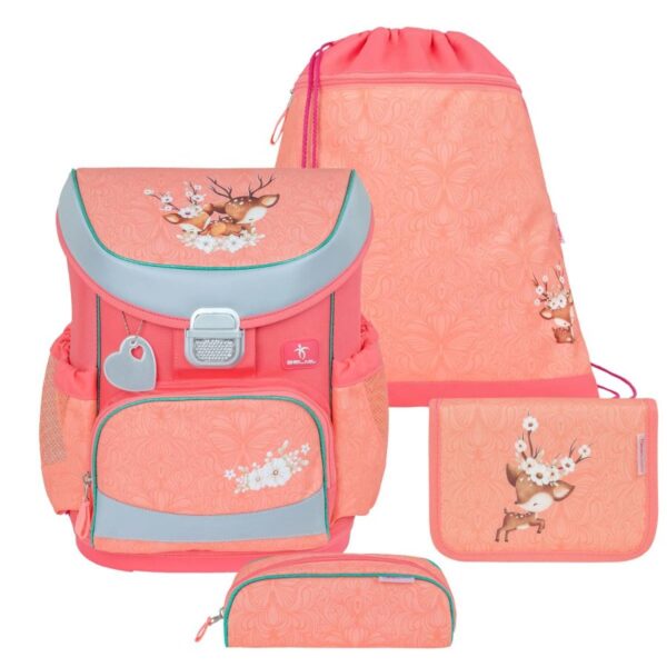 schulranzen set mini fit 4tlg rehkitz cute doe fuer maedchen belmil