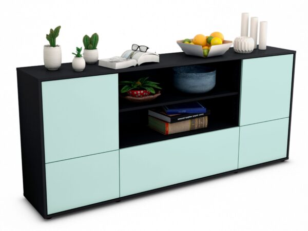 Sideboard Emanuela, Mint (180x79x35cm)