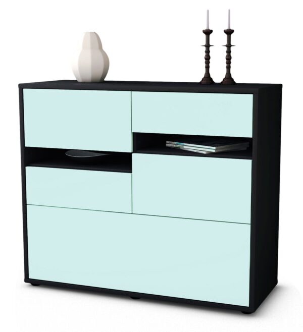 Sideboard Daria | | Front in Mint | 92x79x35cm (BxHxT)