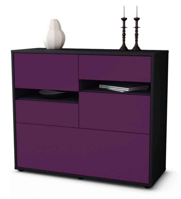 Sideboard Daria | | Front in Lila | 92x79x35cm (BxHxT)