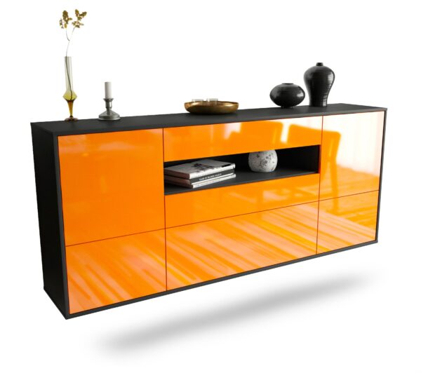 Sideboard Savannah, Orange, hängend (180x79x35cm)