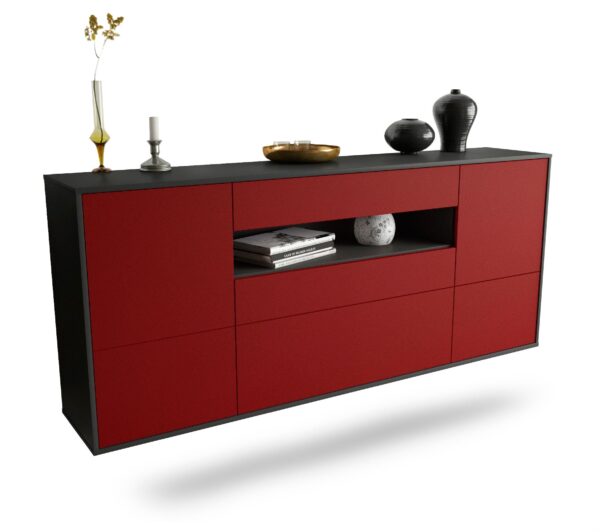 Sideboard Savannah, Bordeaux, hängend (180x79x35cm)