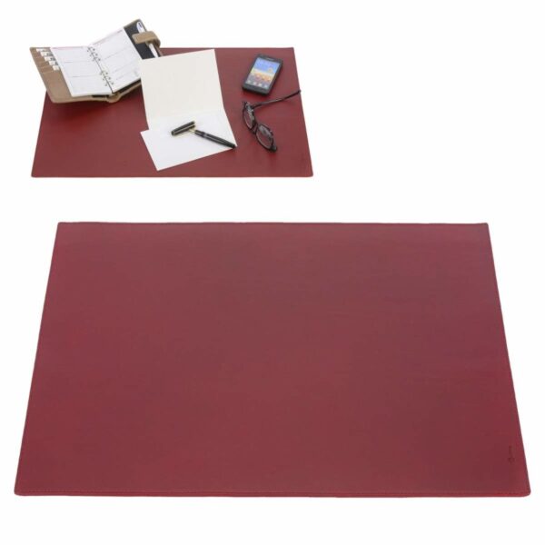 Schreibunterlage Leder 60x40cm "Classic" rot Ruitertassen 0024-15